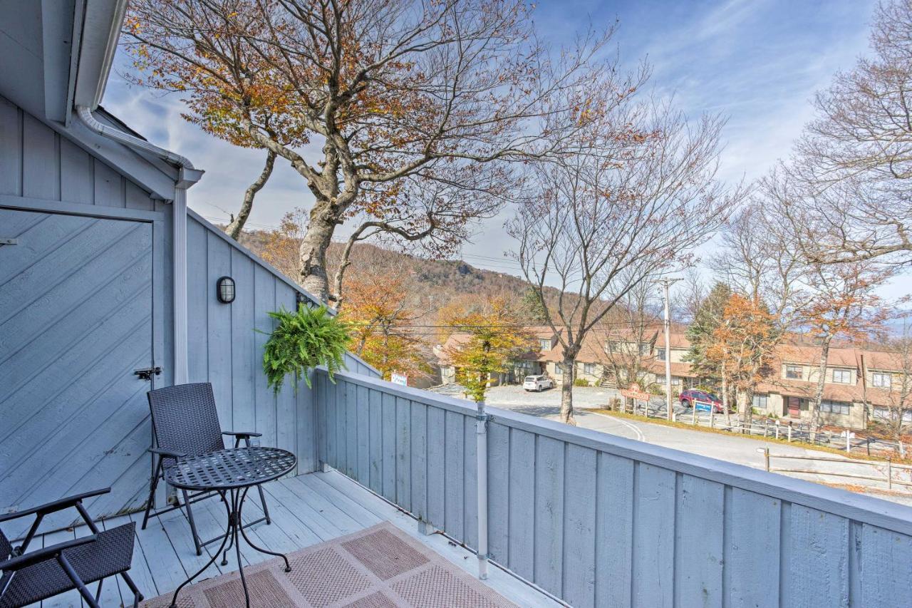 Pet-Friendly Beech Mountain Condo Steps To Slopes Eksteriør bilde